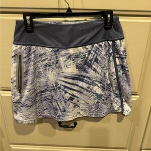 Fila Blue Skater Mini Skirt Athletic